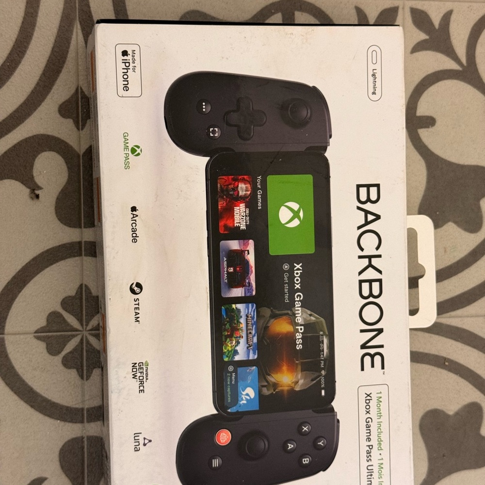 Black Handheld Console